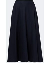 Max Mara - Wool Midi Skirt - Lyst