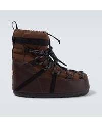 Moncler - X Moon Boot Icon Low Snow Boots - Lyst