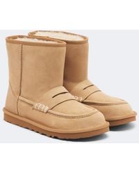 JW Anderson - X Ugg Shearling-Lined Suede Ankle Boots - Lyst