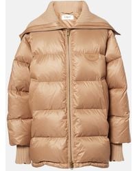 Chloé - Oversized Quilted Down Jacket - Lyst
