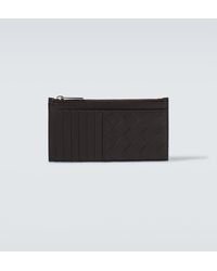 Bottega Veneta - Intrecciato Leather Card Case - Lyst