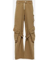 Acne Studios - Potinal Belted Cotton Cargo Pants - Lyst