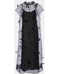 Jonathan Simkhai - Robe Midi Pauline A Plumes - Lyst