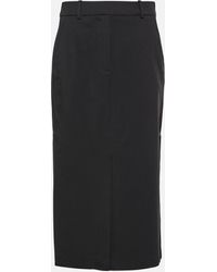 Co. - Wool-blend Pencil Skirt - Lyst