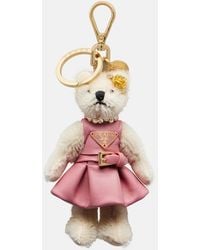 Prada - Taschenanhaenger Teddy - Lyst