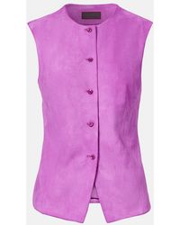 Stouls - Leather Top - Lyst