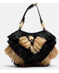 PUCCI - Capriccio Raffia Basket Bag - Lyst