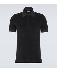 Tom Ford - Cotton Blend Polo Shirt - Lyst