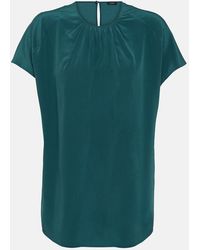 JOSEPH - Top Soie Broca En Crepe De Soie - Lyst