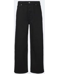 Ami Paris - Mid-Rise Straight Jeans - Lyst