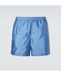 Prada - Re-Nylon Swim Trunks - Lyst