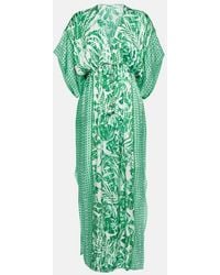 Poupette - Amaya Printed Kaftan - Lyst