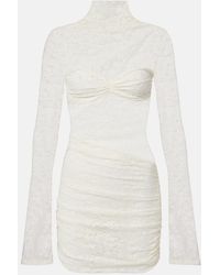 Bananhot - Francisca Lace Minidress - Lyst