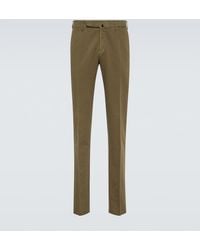 Slowear - Cotton Slim Pants - Lyst
