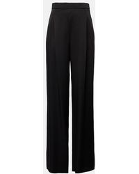 Max Mara - Ieti Satin Wide-Leg Pants - Lyst