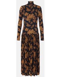 Ulla Johnson - Vestido Largo Amaya De Jersey Estampado - Lyst