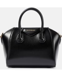 Givenchy - Antigona Mini Leather Tote Bag - Lyst