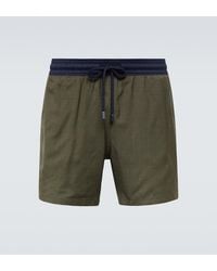 Vilebrequin - X Woolmark Company Mangus Swim Trunks - Lyst