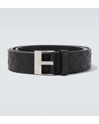Bottega Veneta - Intrecciato Leather Belt - Lyst