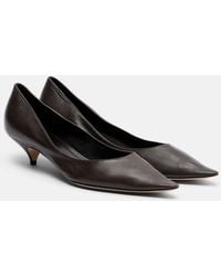 The Row - Pumps Liisa Three Aus Leder - Lyst