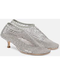 Christopher Esber - Minette Crystal-embellished Fishnet Pumps - Lyst