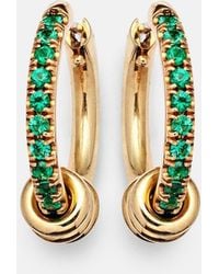 Spinelli Kilcollin - Ara 18Kt Earrings With Emeralds - Lyst
