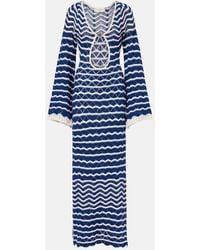 Bananhot - Rey Knitted Cotton-Blend Maxi Dress - Lyst