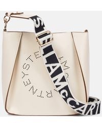 Stella McCartney - Borsa A Spalla Stella Logo - Lyst