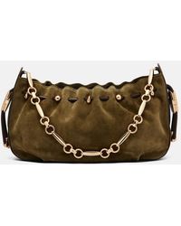 Zimmermann - Halcyon Suede Shoulder Bag - Lyst