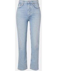 Agolde - '90S Pinch Cropped Straight Jeans - Lyst