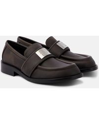 Acne Studios - Mocassins A Logo - Lyst