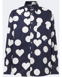 Jacquemus - Camargue Polka-Dot Cotton Poplin Shirt - Lyst