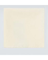 Gucci - Gg Cotton And Silk Pocket Square - Lyst