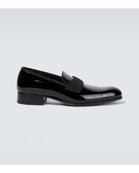 Tom Ford - Edgar Patent Leather Evening Loafers - Lyst