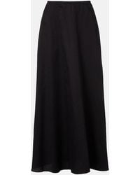 Leset - Yoko Cotton Maxi Skirt - Lyst
