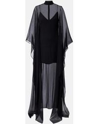 ‎Taller Marmo - Lanzarote Garden Crepe Chiffon Kaftan - Lyst