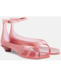 Chloé - Jelly Tpu Thong Sandals - Lyst