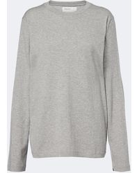 Extreme Cashmere - N°500 Jones Cotton And Cashmere Top - Lyst