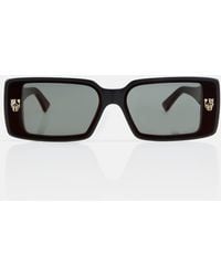 Cartier - Embellished Square Sunglasses - Lyst