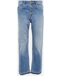 Isabel Marant - Belden High-rise Slim-fit Pants - Lyst