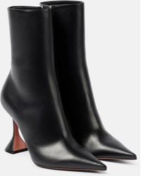 AMINA MUADDI - Giorgia 95 Leather Ankle Boots - Lyst