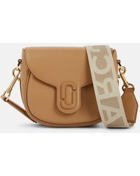 Marc Jacobs - The Small Saddle Leather Shoulder Bag - Lyst