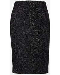 The Row - Malva Wool Midi Skirt - Lyst