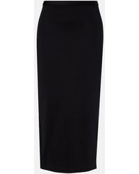 Max Mara - Piuma Jersey Pencil Skirt - Lyst