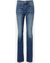 Sportmax - Mid-Rise Slim Jeans - Lyst