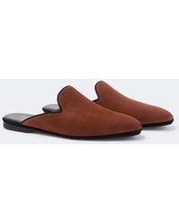 Rubinacci - Suede Slippers - Lyst