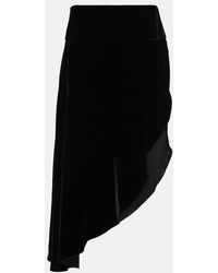 Alaïa - Velvet Bomber Jacket - Lyst