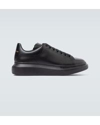 Alexander McQueen - Sneakers oversized de piel mm - Lyst