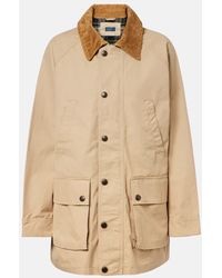 Polo Ralph Lauren - Feldjacke Aus Baumwolle Mit Cord - Lyst