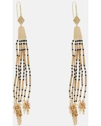 Isabel Marant - Orecchini A Goccia Con Perline - Lyst